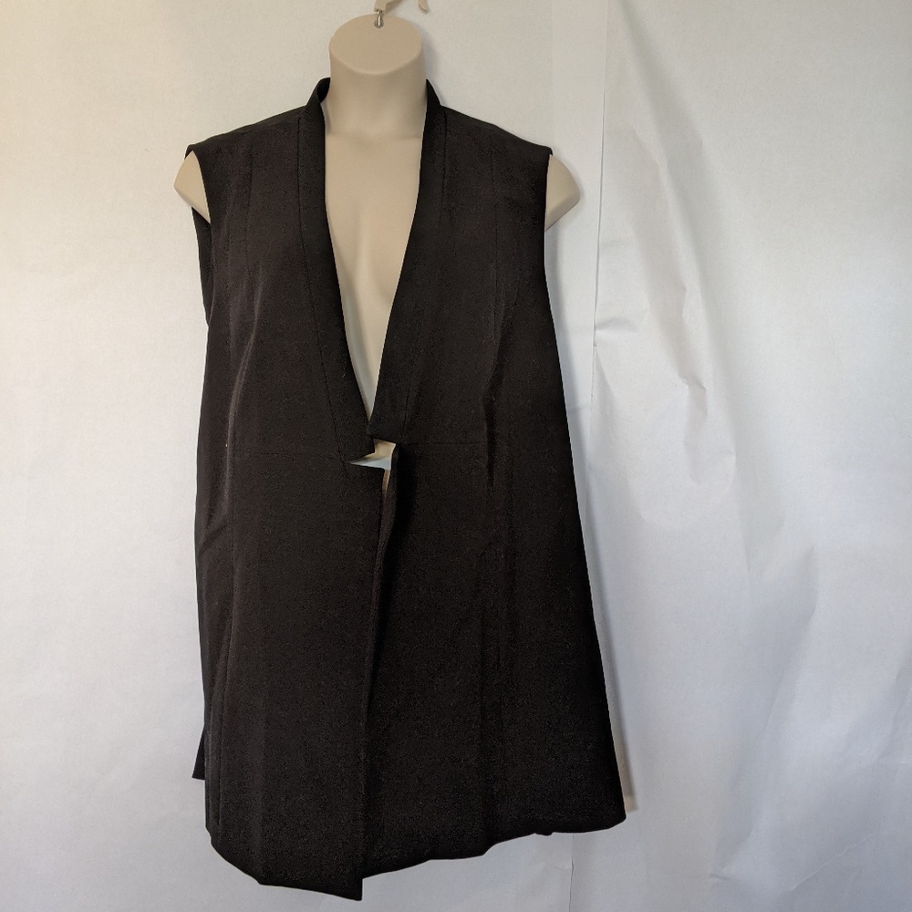 Lane Bryant Long Sleeveless-Jacket/Vest